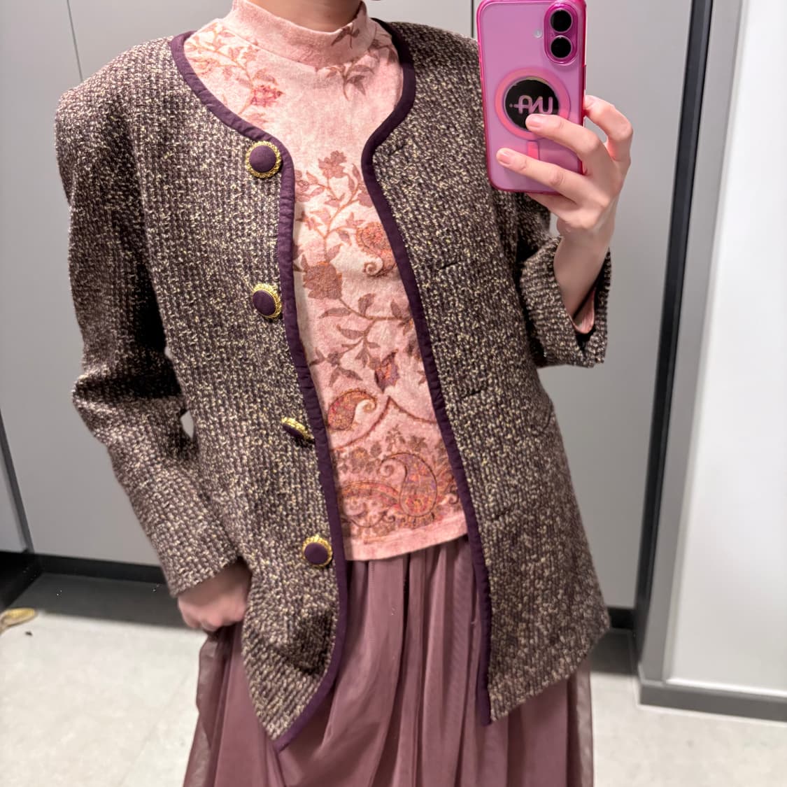 톤온톤 빈티지 퍼플 세트 상품이미지2