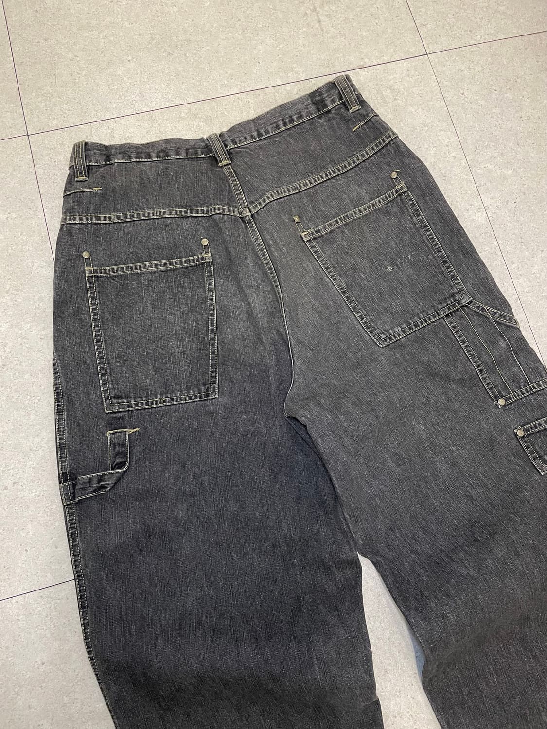 00‘s Rocawear 로카웨어 데님 와이드 카펜터 팬츠 상품이미지8