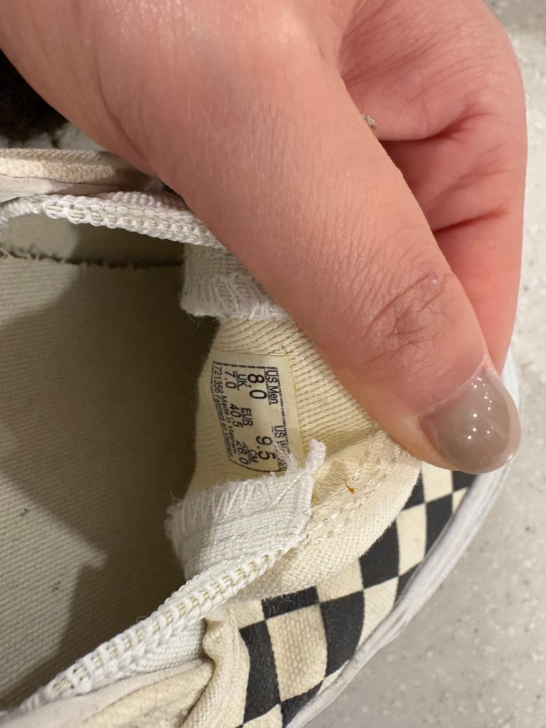 반스 체커보드  상품이미지3