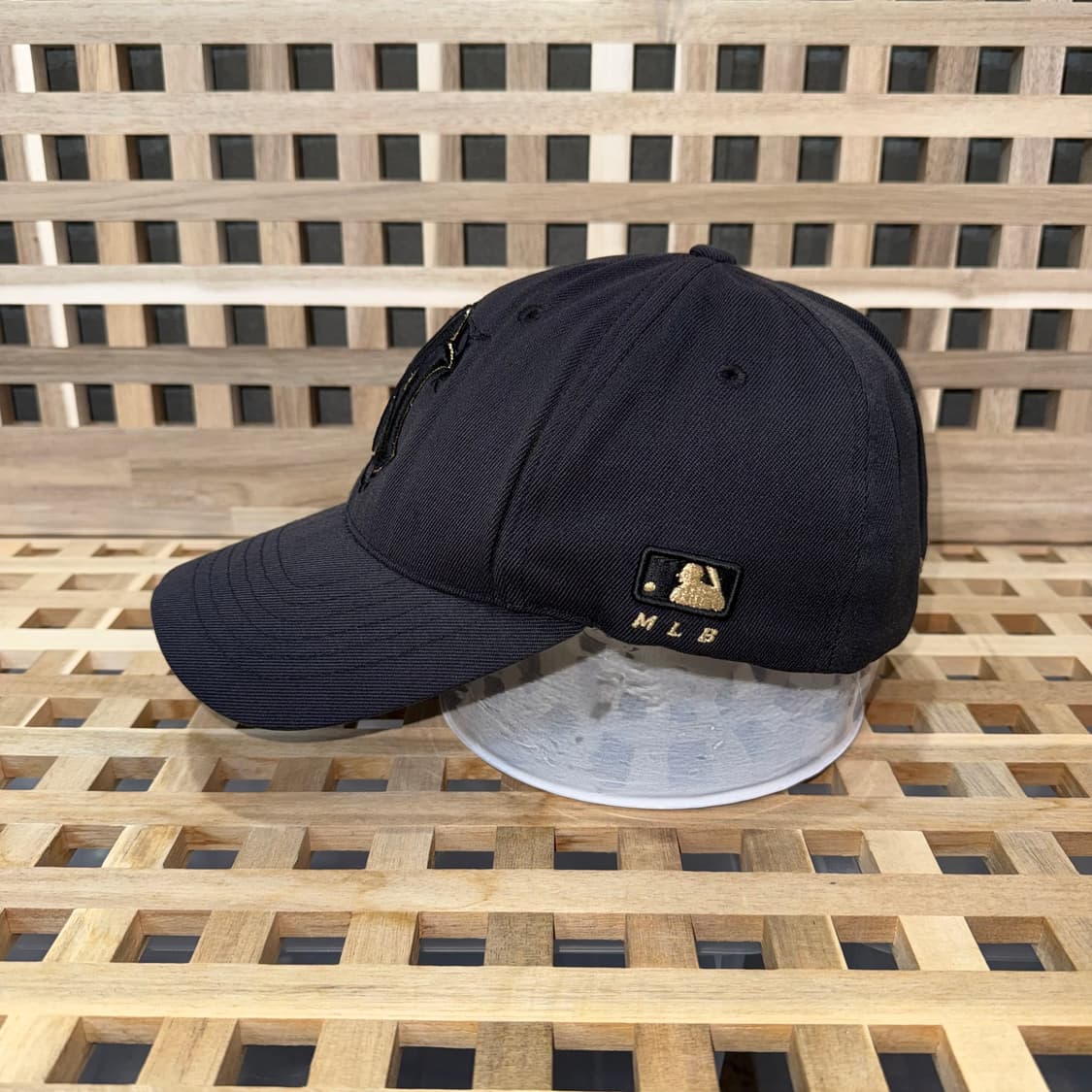 mlb 뉴욕 양키스 블랙 로즈 캡 상품이미지3