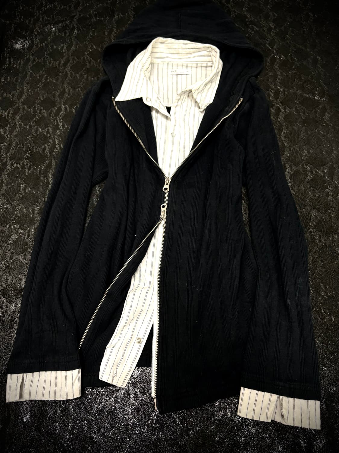 Minimal Mood WhiteShirts Layered 2-way H 상품이미지3