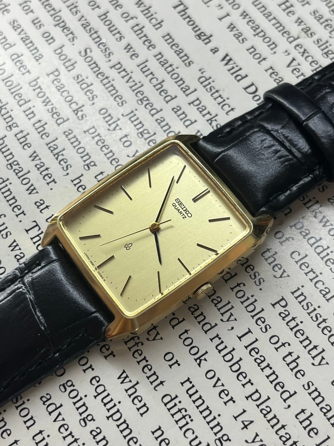 Seiko Vintage Tank (1982s) 상품이미지2