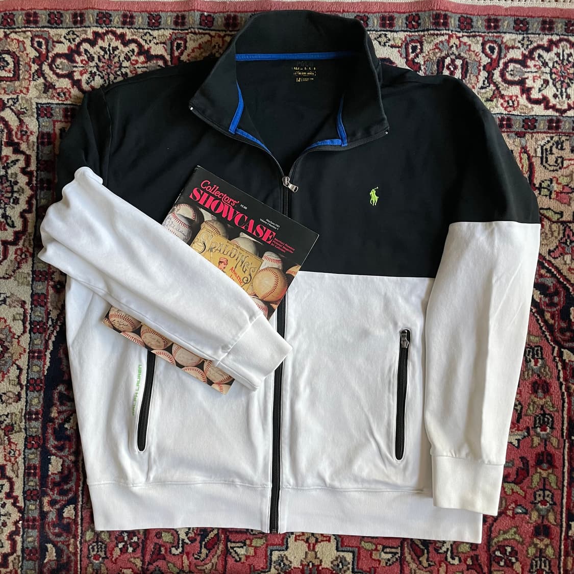 폴로 랄프로렌 배색 집업 자켓 상품이미지9