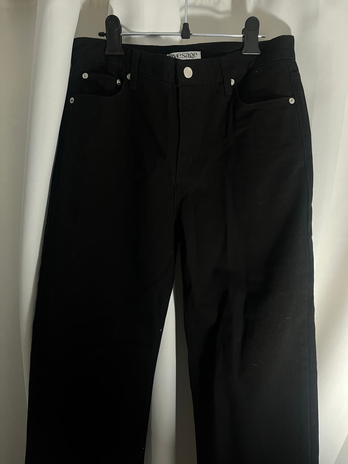 이브세이지_로우라이즈데님(블랙) 상품이미지3