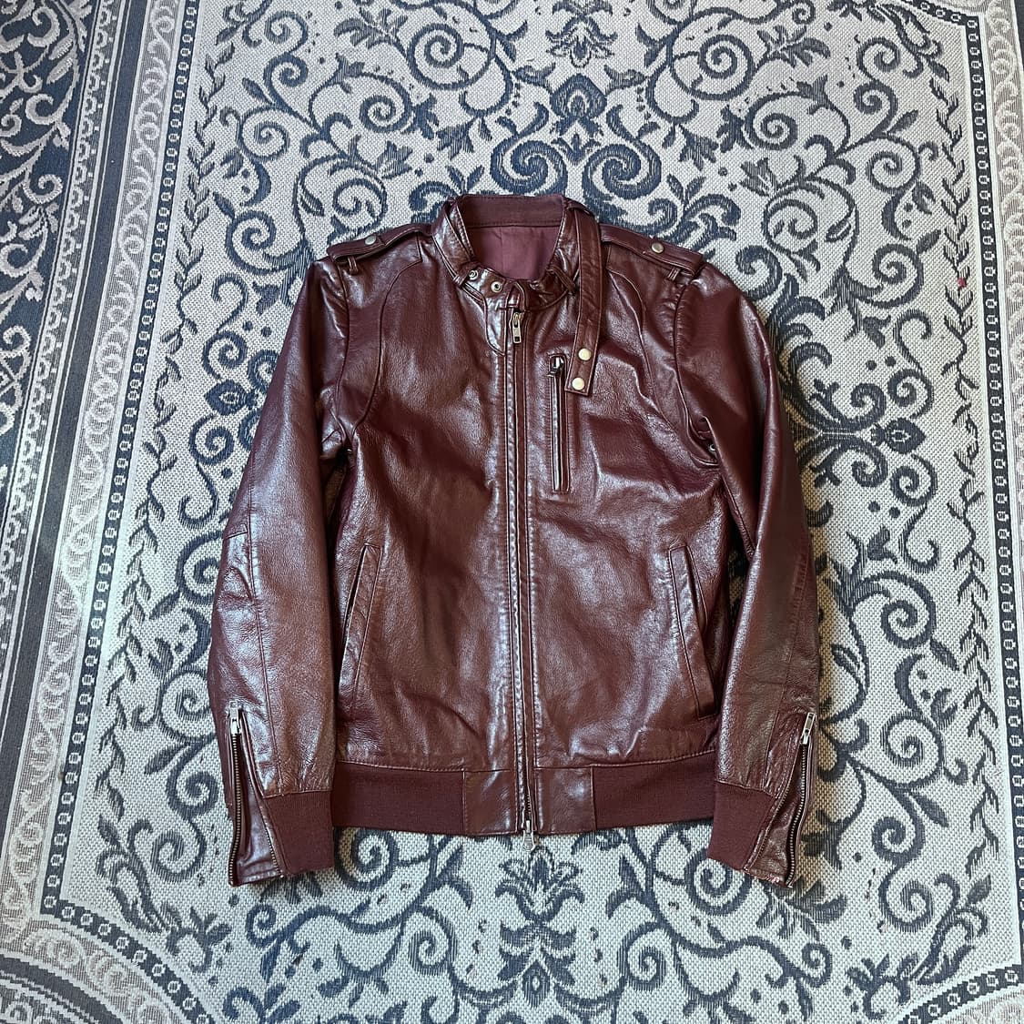 S SHIPS JET BLUE 레더 자켓/W2547 상품이미지1