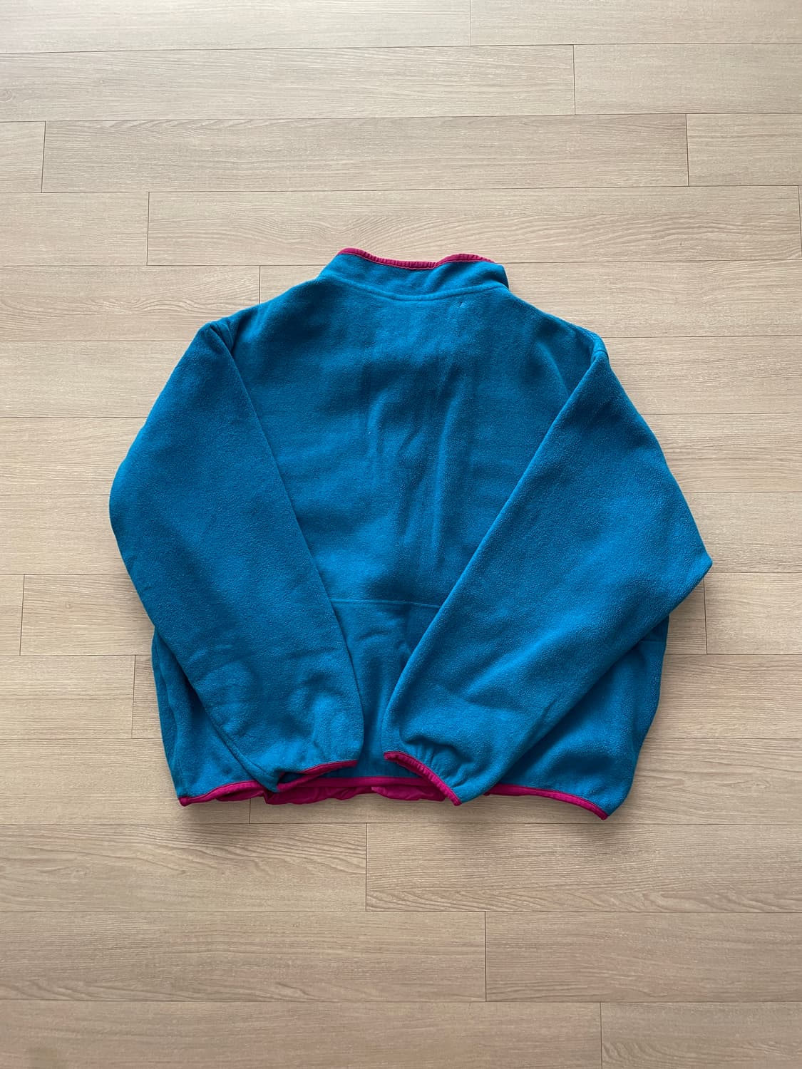 90s 파타고니아 집업 신칠라 블루 핑크 플리스  patagonia 상품이미지2