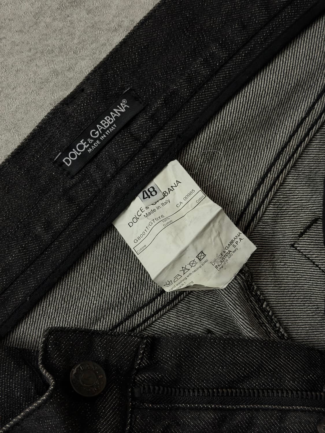 돌체앤가바나 디스트로이드 데님팬츠 상품이미지7