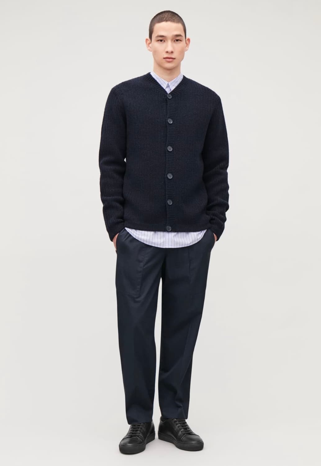 [S] COS 틱 울 브이넥 가디건 상품이미지5