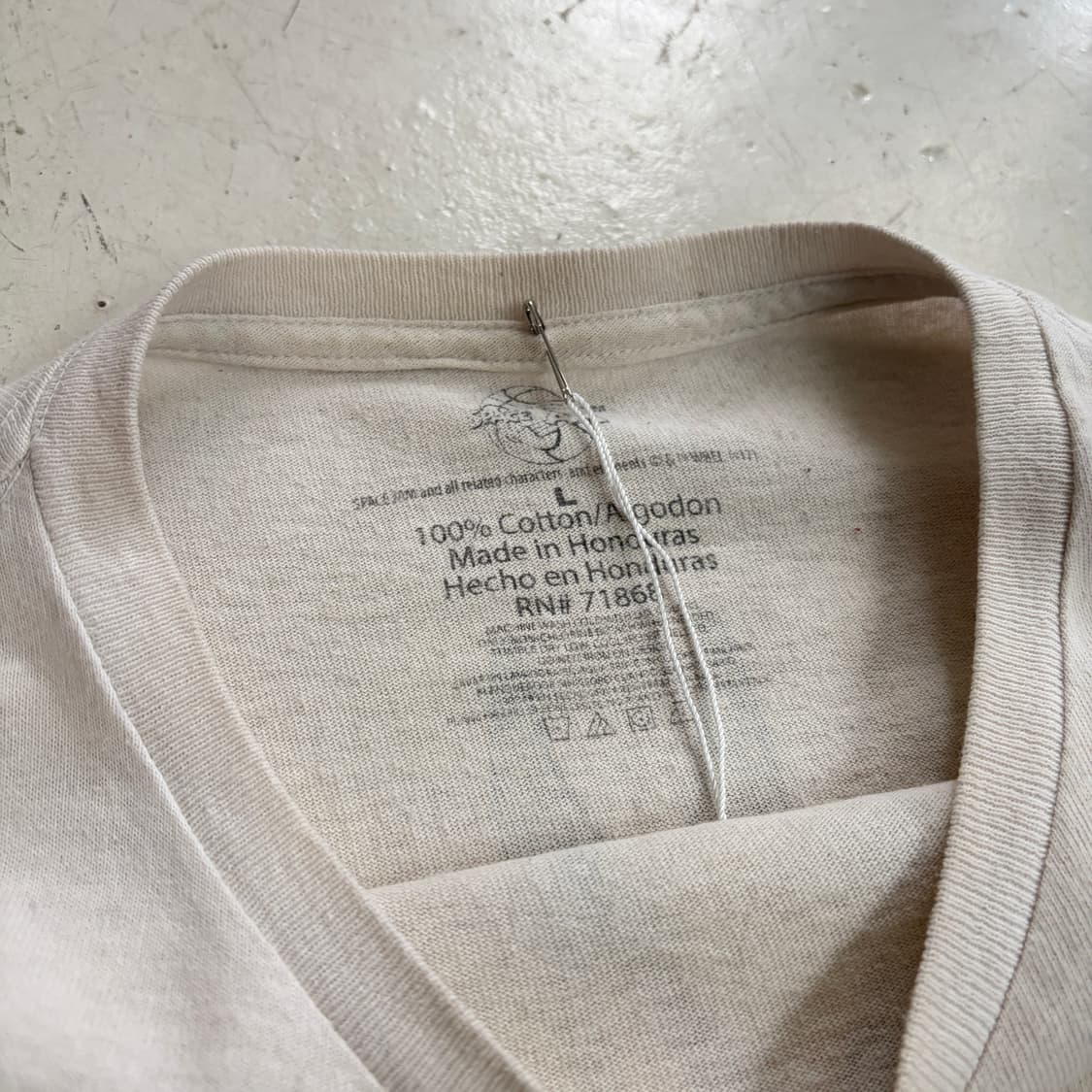 루니툰즈 스페이스 잼 오피셜 빈티지 롱슬리브 L 상품이미지6