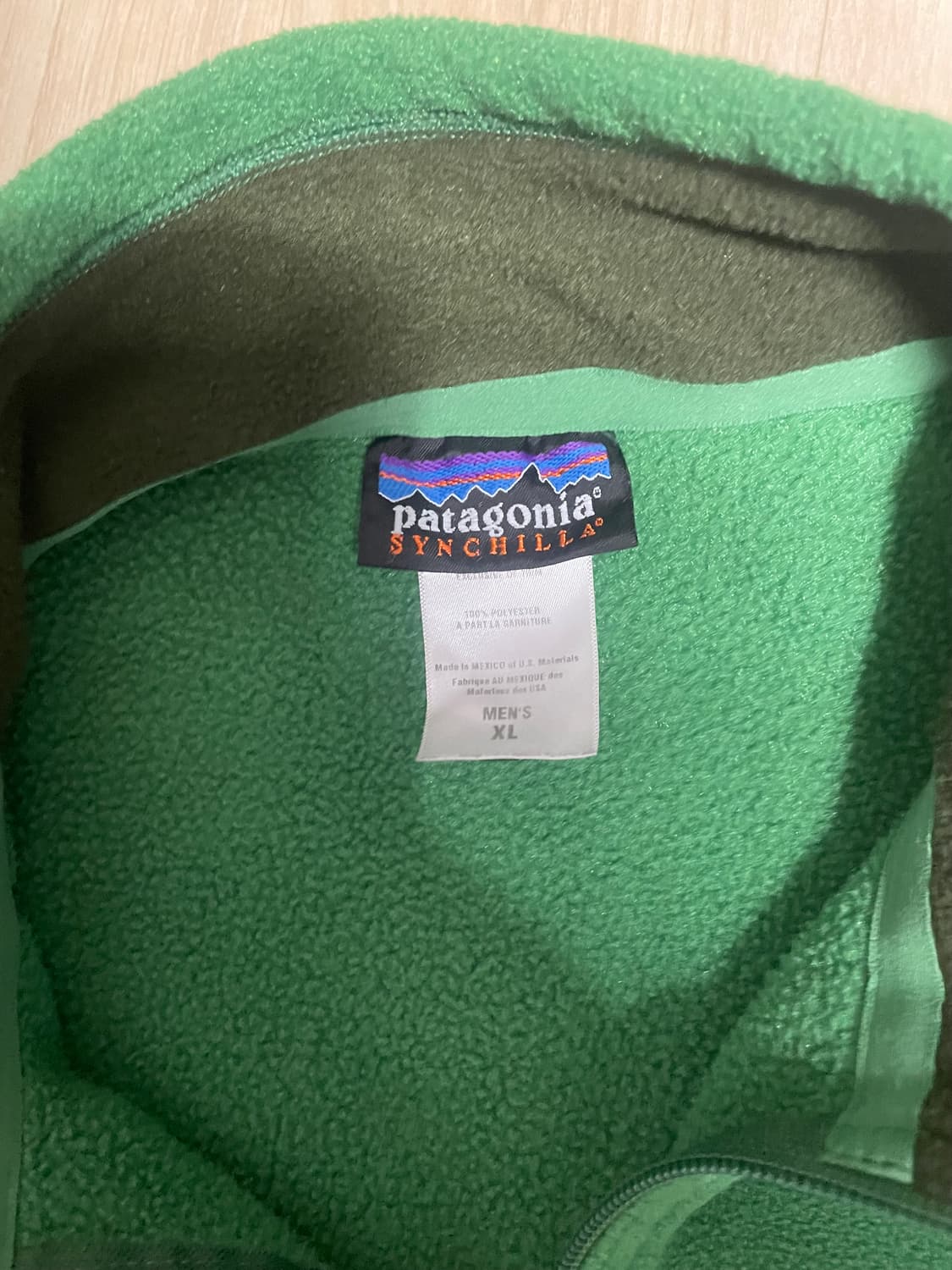 빈티지 파타고니아 마수피얼 신칠라 히프집업 그린 xl 상품이미지4