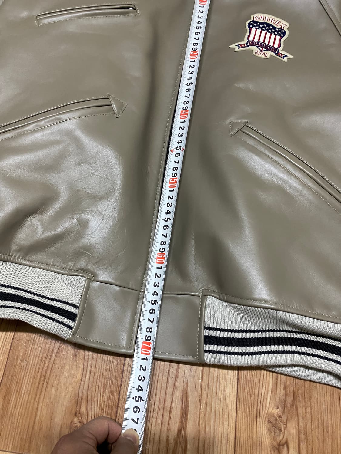 아비렉스 가죽 자켓 Xl 상품이미지6