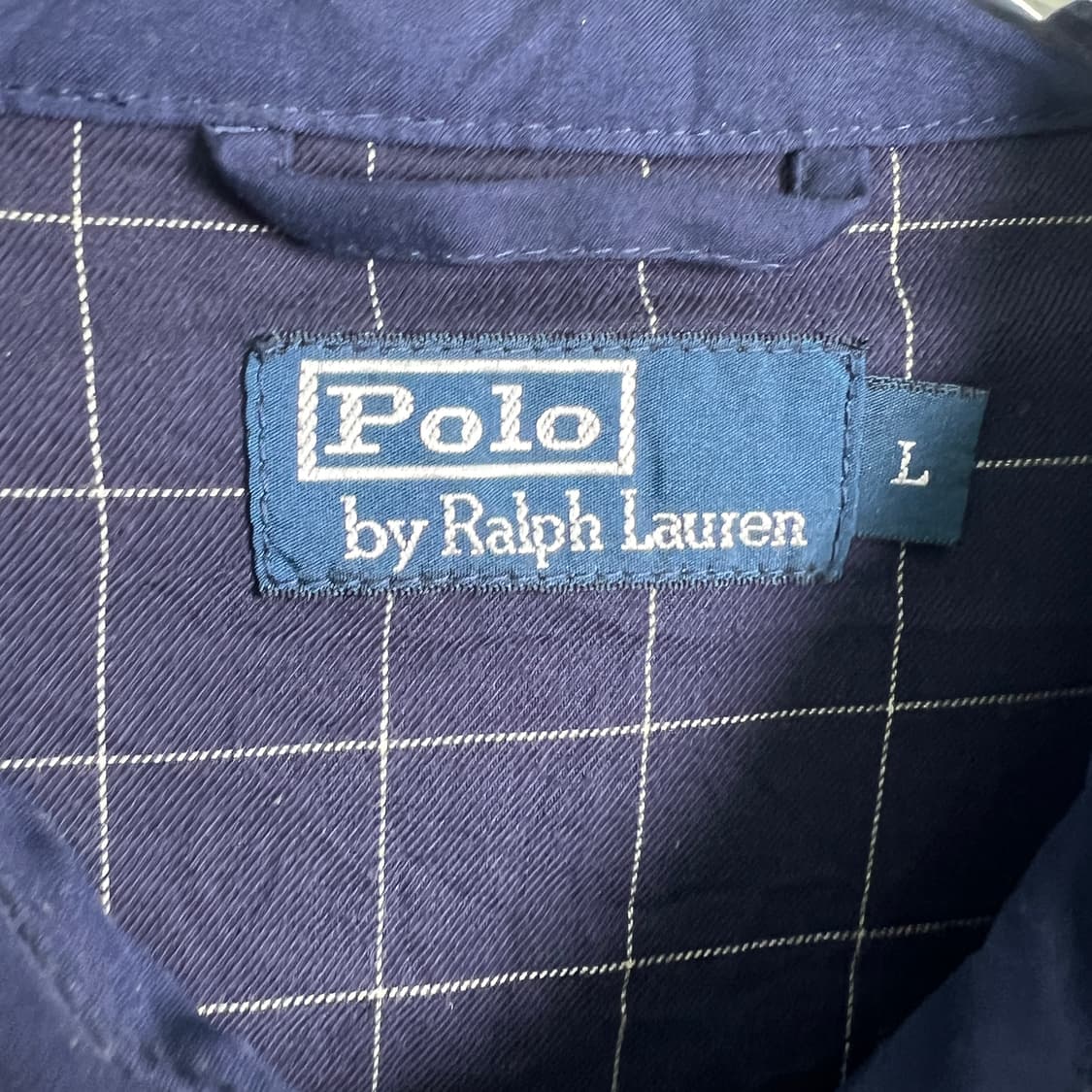 폴로 랄프로렌 네이비 폴리쉘 스윙탑 자켓 L 상품이미지3