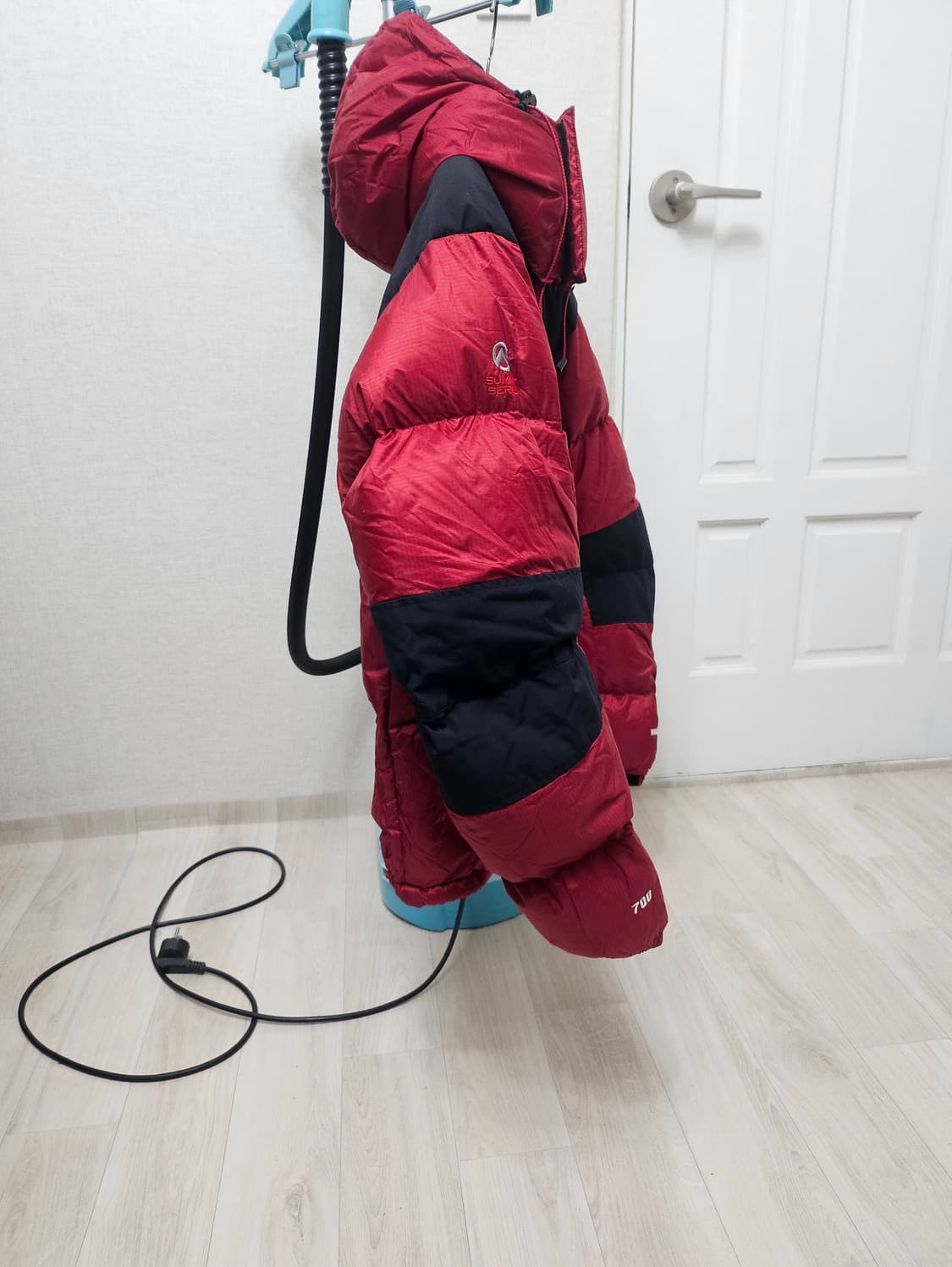 (95~100)M 노스페이스 700써밋 드라이르포트[버건디] 구스다운패딩 상품이미지5