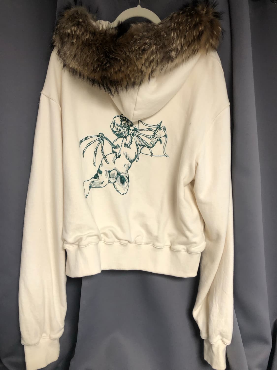 언더마이카 퍼 후드집업 희귀 매물 2size 상품이미지2