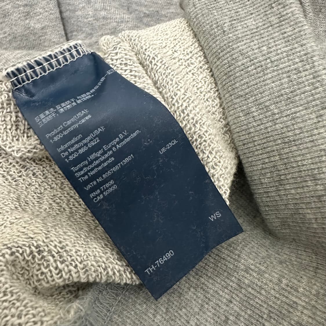 타미힐피거 맨투맨 그레이 XL 상품이미지9