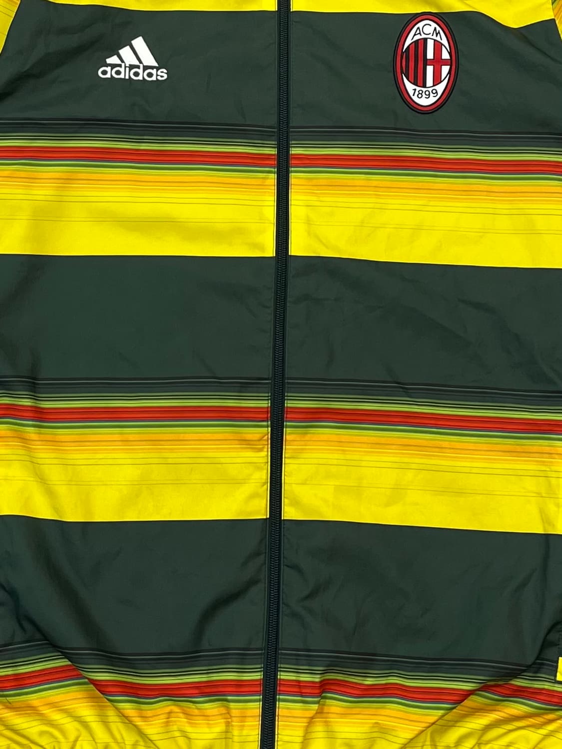 아디다스 AC밀란 바람막이 그린 XL #csz1769 상품이미지5