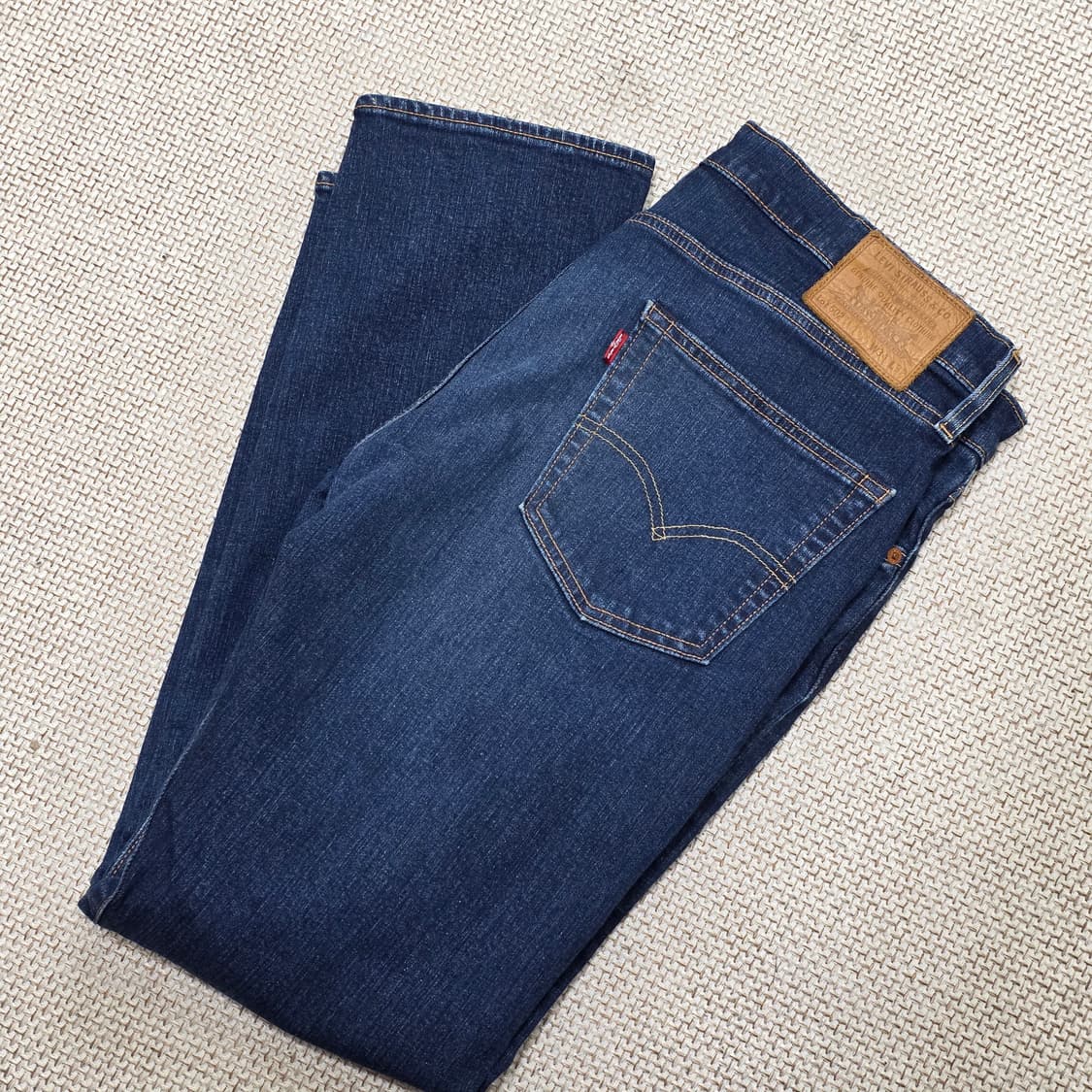 리바이스 502 테이퍼드 핏 윔진 (34X32) 상품이미지7