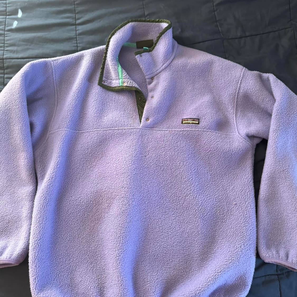 04FW 파타고니아 클래식 신칠라 스냅-티 플리스 풀오버 라일락 상품이미지1
