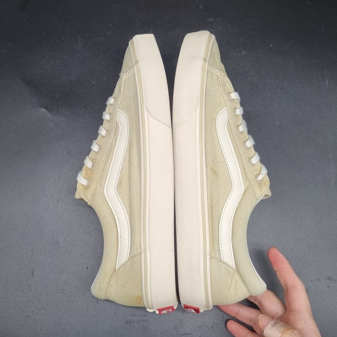 반스 올드스쿨 베이지 스니커즈260 상품이미지5