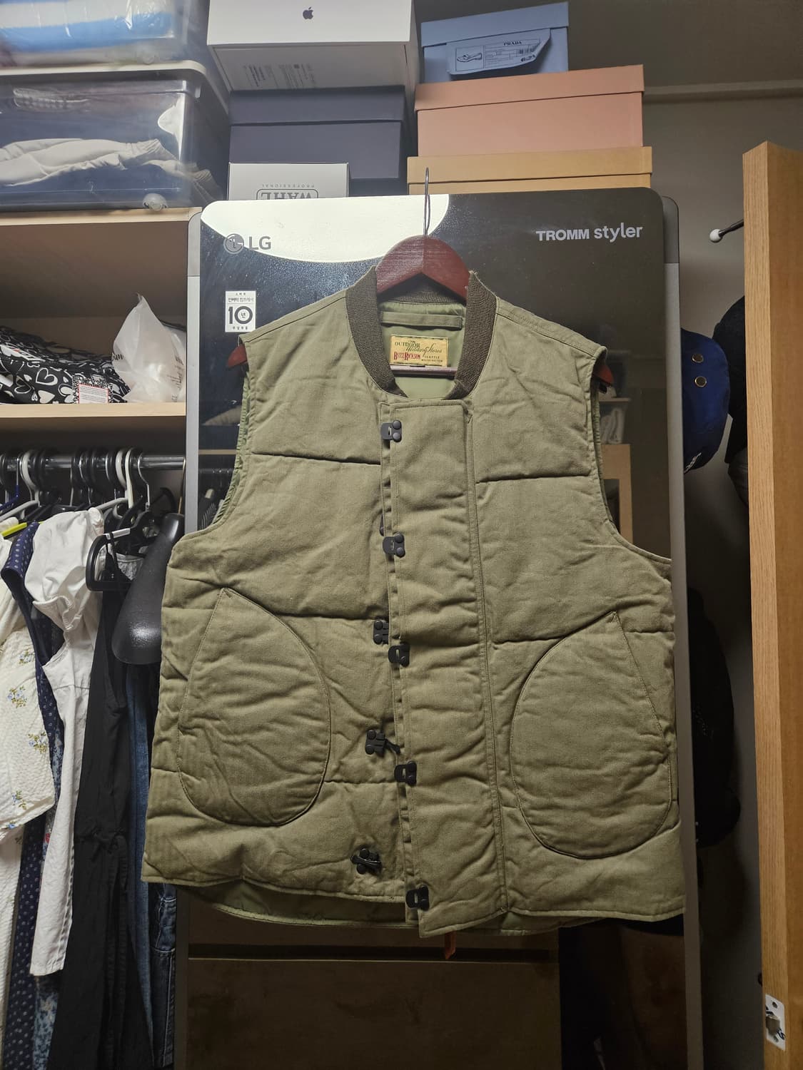 버즈릭슨 USN 밀리터리 다운베스트 상품이미지1