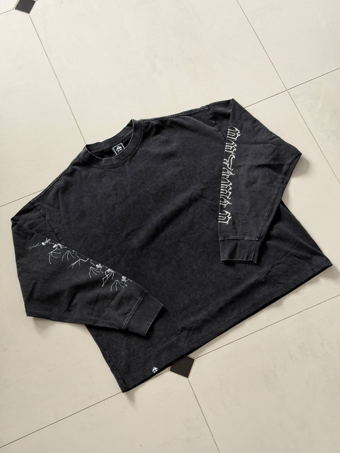simple logo long sleeve 심플 로고 롱슬리브 상품이미지4
