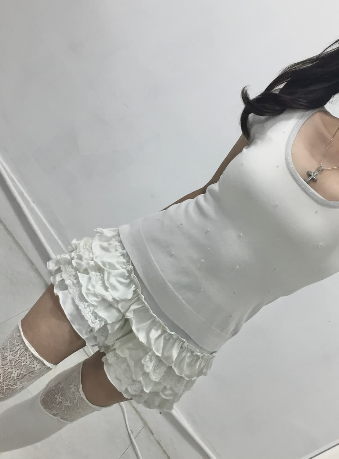 [PIN CURL] 세트 ! 로걀 비즈 반팔, 가디건 세트 상품이미지2