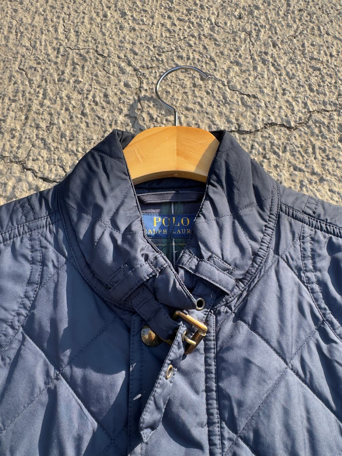 폴로랄프로렌 네이비 퀼팅 베스트 B32 상품이미지3