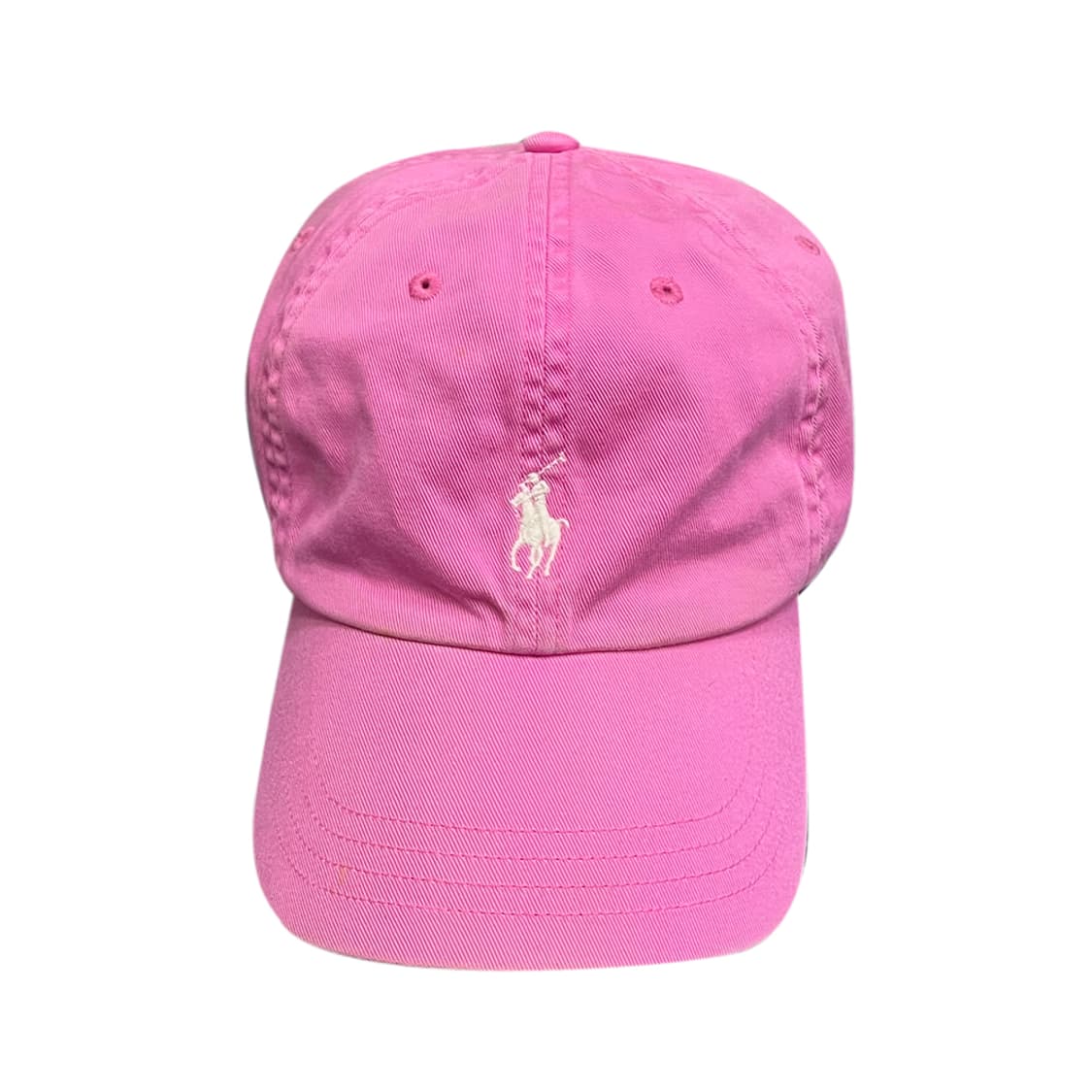 폴로 랄프로렌 핑크 코튼 볼캡 모자 상품이미지2