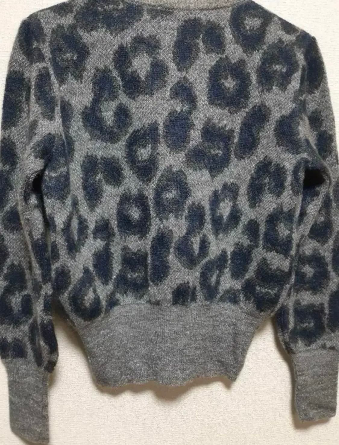 비비안웨스트우드 레드라벨 레오파드 가디건 상품이미지2