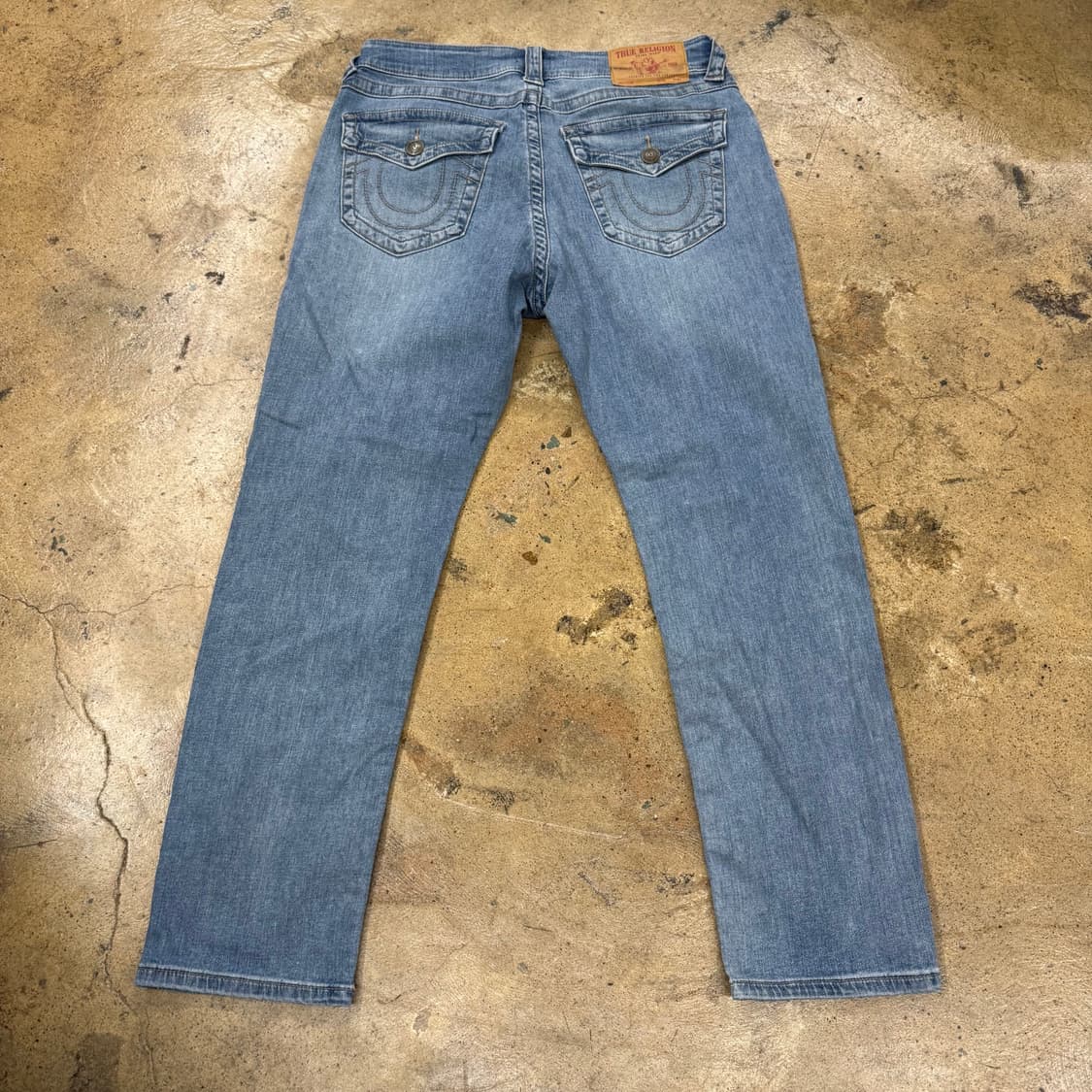 [정품/86(34사이즈)] 트루릴리전 연청 데님팬츠 b8 상품이미지3