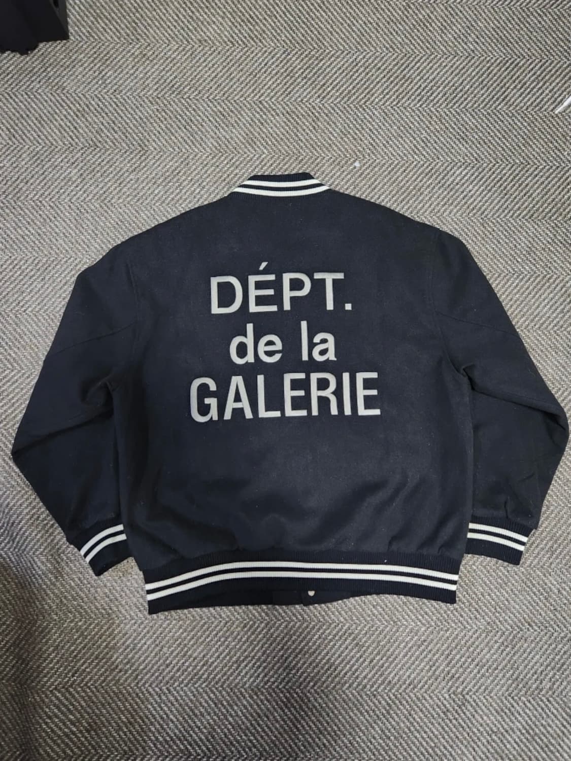 갤러리디파트먼트 바시티 자켓 블랙 XL 상품이미지2