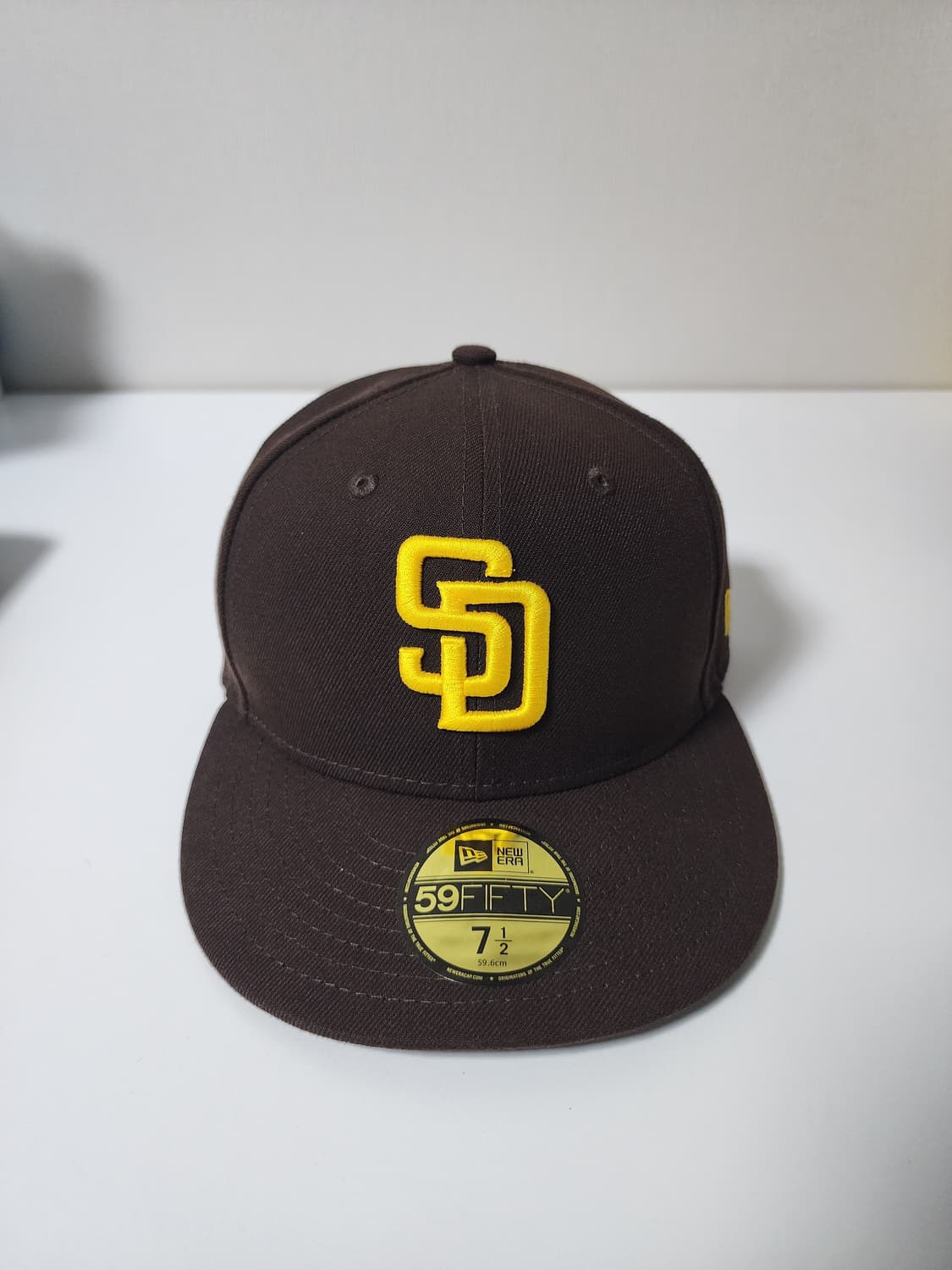 뉴에라 MLB 어센틱 샌디에이고 파드리스 브라운 59FIFTY 피티드 캡 상품이미지1