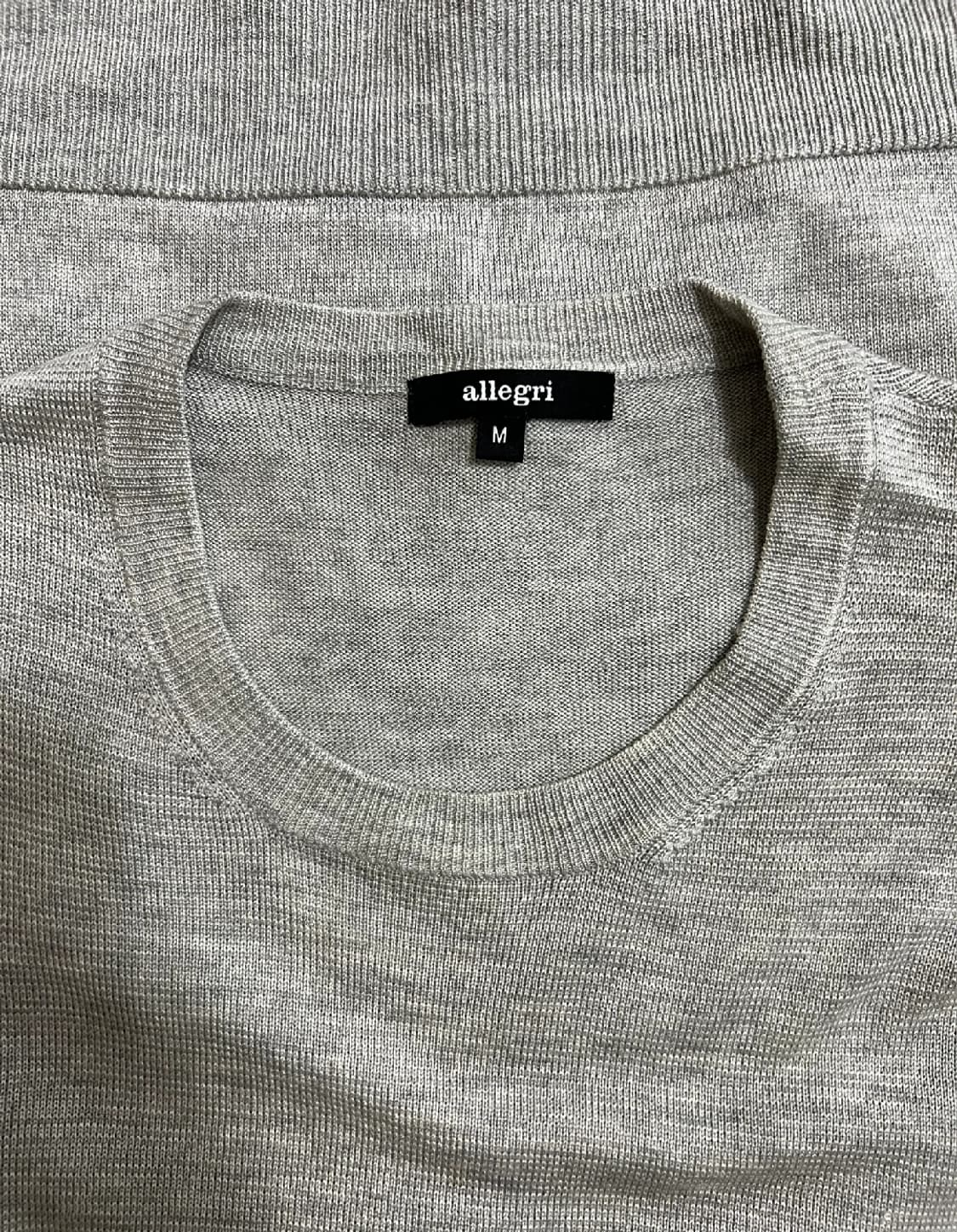 알레그리 남성 실크캐시미어 긴팔니트
 상품이미지3