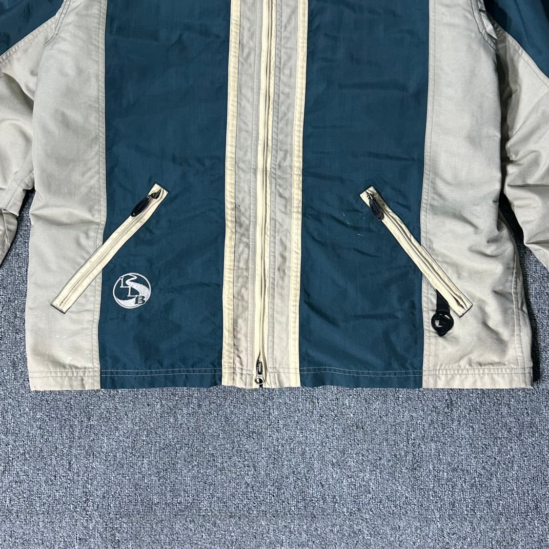 L.L.BEAN 엘엘빈 바람막이 그린 (M/old-7790) 상품이미지4