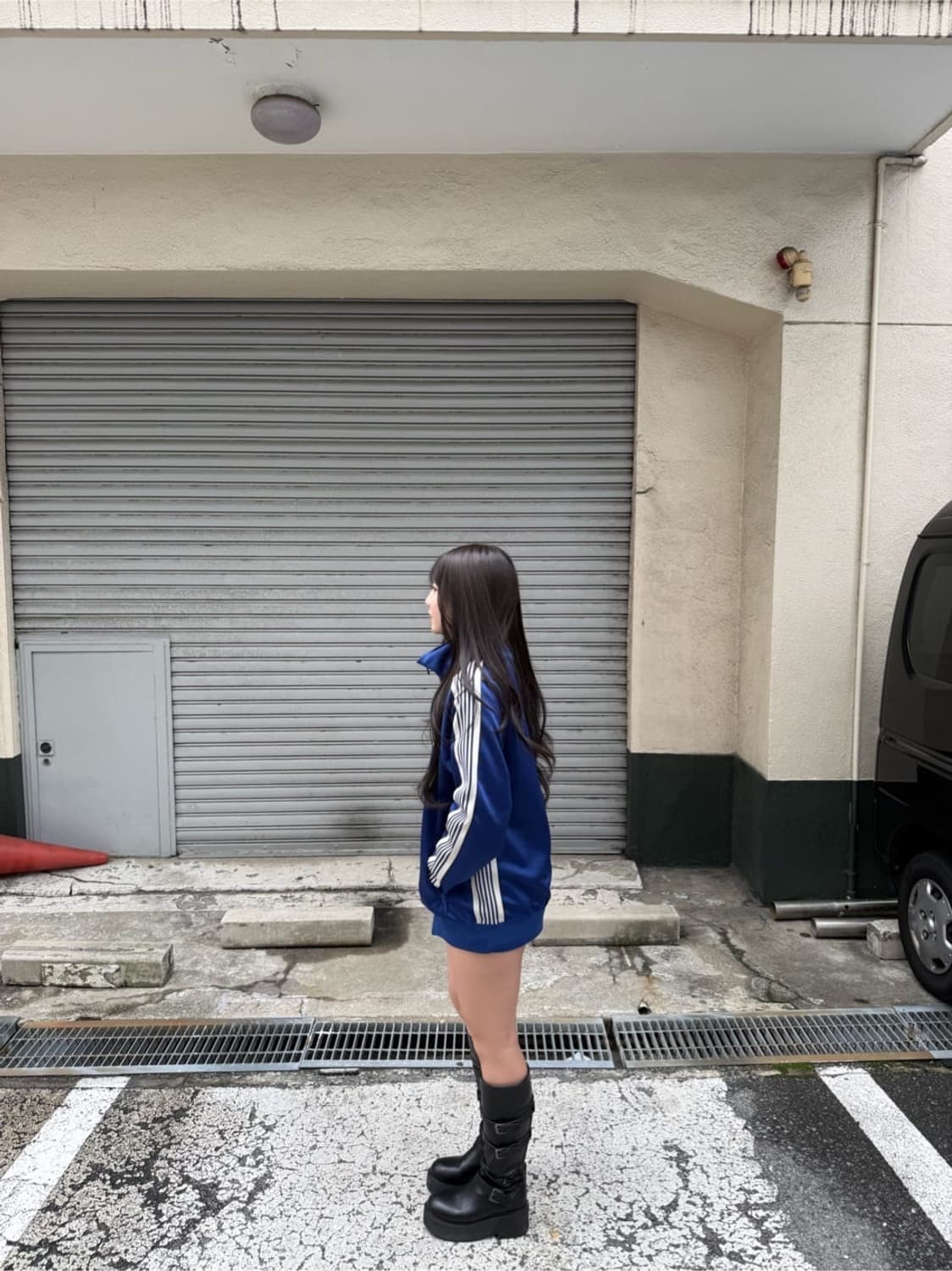 니들스 x LHP 폴리트랙자킷 로얄블루XL 상품이미지10