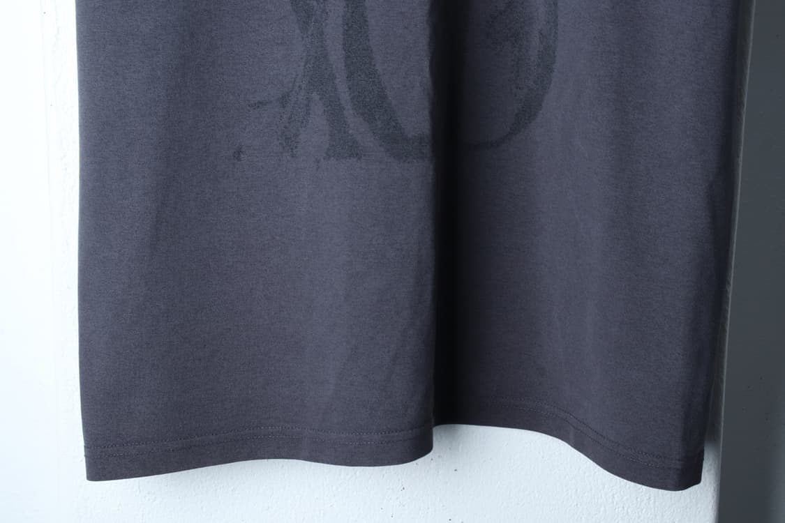 (L-XL) 슬로우애시드 반팔 티셔츠 그래픽 차콜 스트릿-H32087 상품이미지4