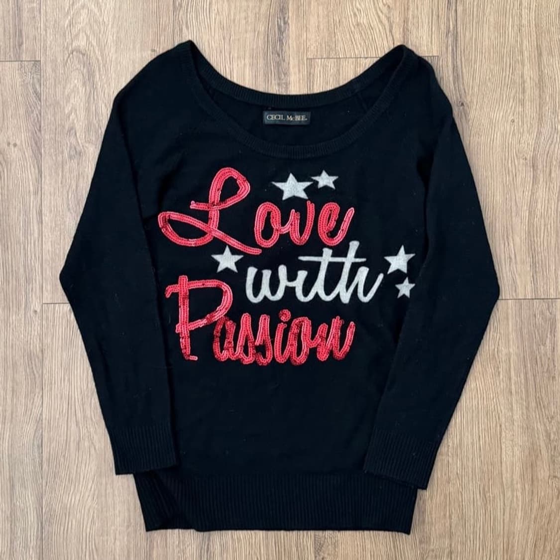 Cecil Mcbee lettering knit 상품이미지1