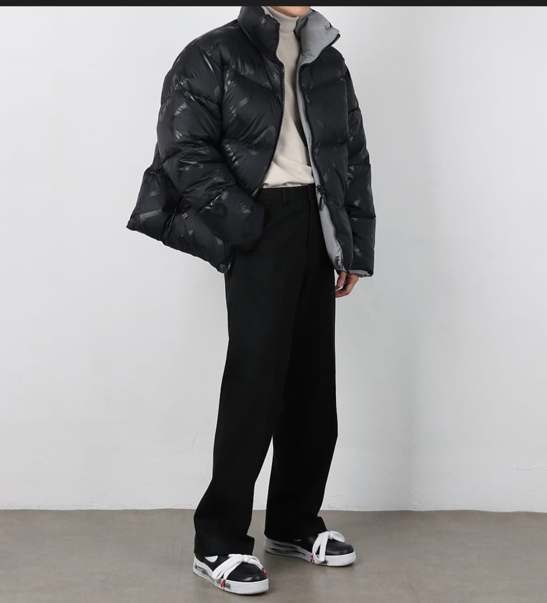 골스튜디오 리버시블패딩/S(95) 상품이미지1