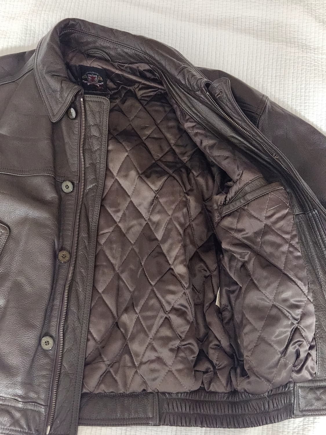 ixiz 리얼레더자켓 상품이미지3