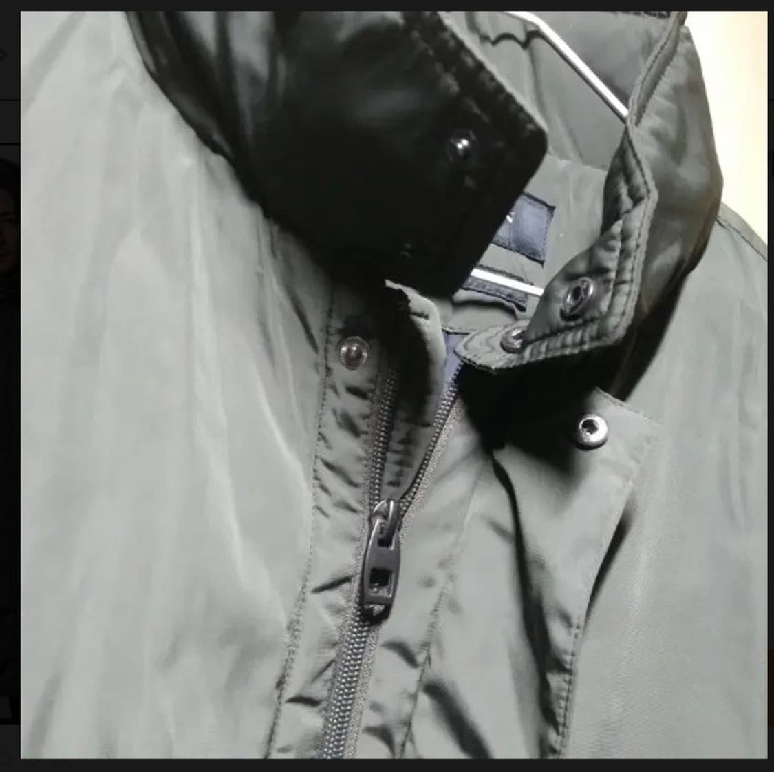 100 / ZARA / 카키 롱자켓 야상/개파카 /토1107-조 상품이미지5