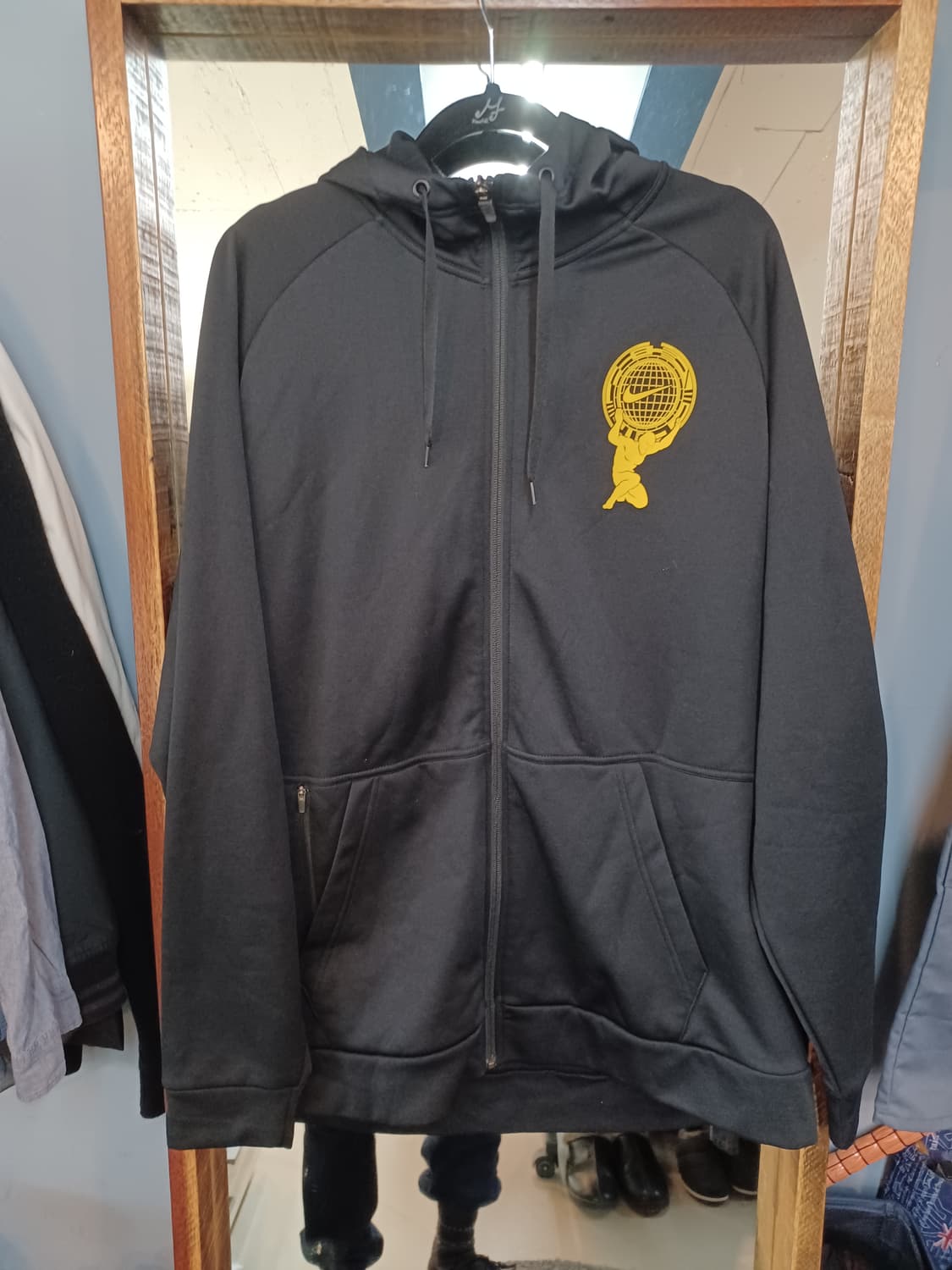 나이키 드라이핏 기모 휘트니스 후드집업 xxl 상품이미지1