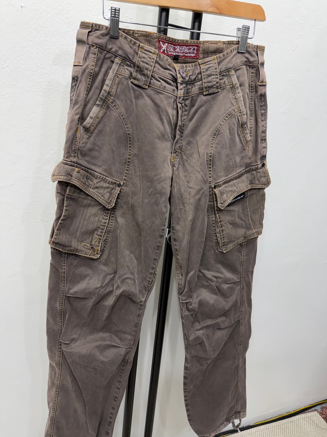 정품) 몬츄라 남성 카고 바지 브라운 M(32) 상품이미지2
