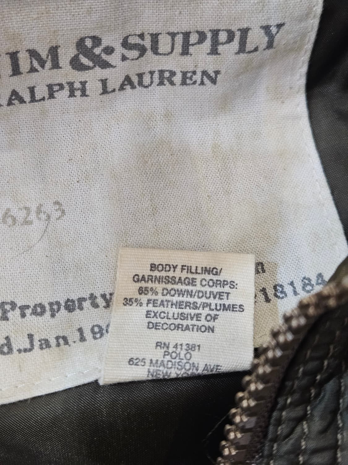 랄프로렌 떡볶이 패딩 조끼 상품이미지7