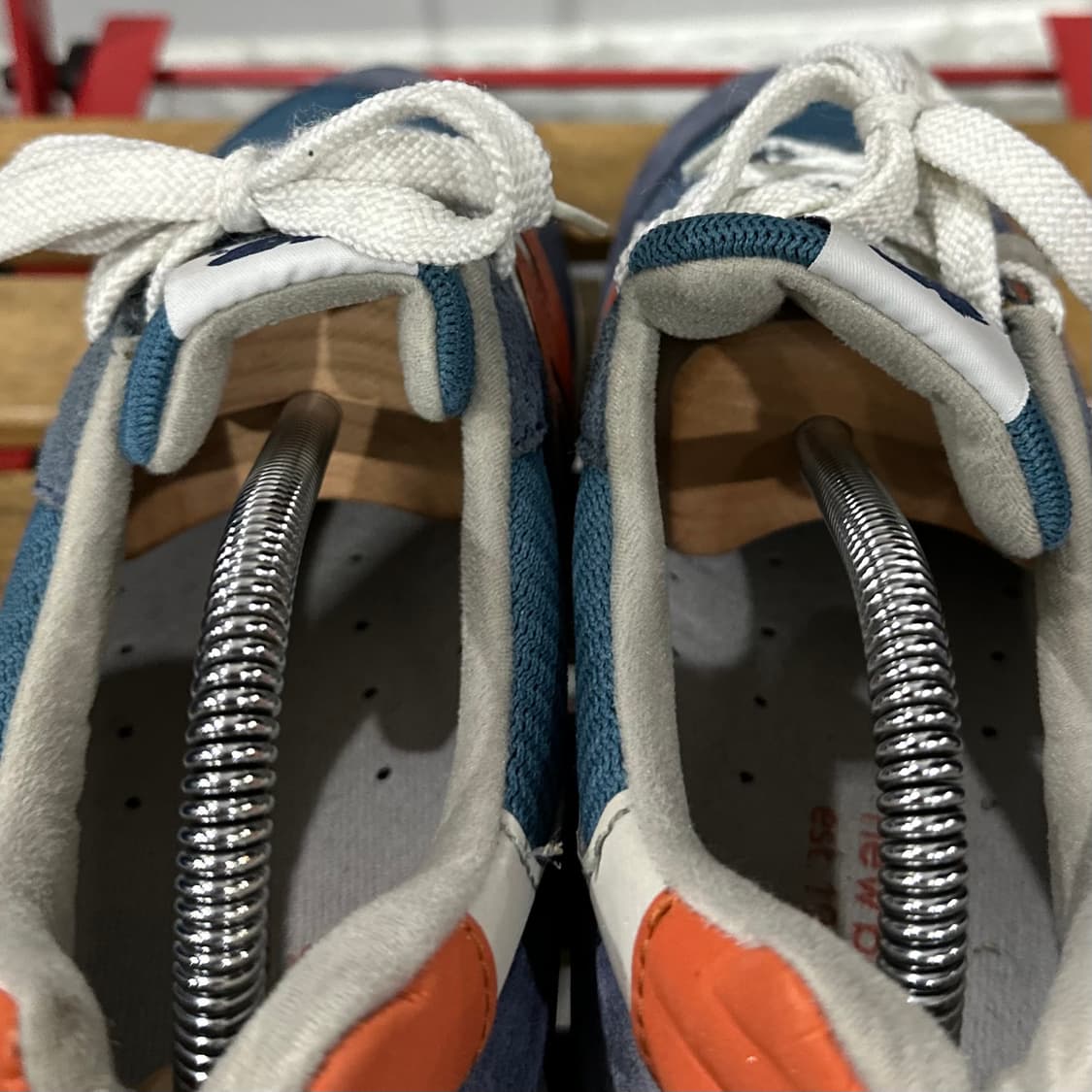 260) USA 뉴발란스x제이크루 운동화 M996 네이지 오렌지 상품이미지5