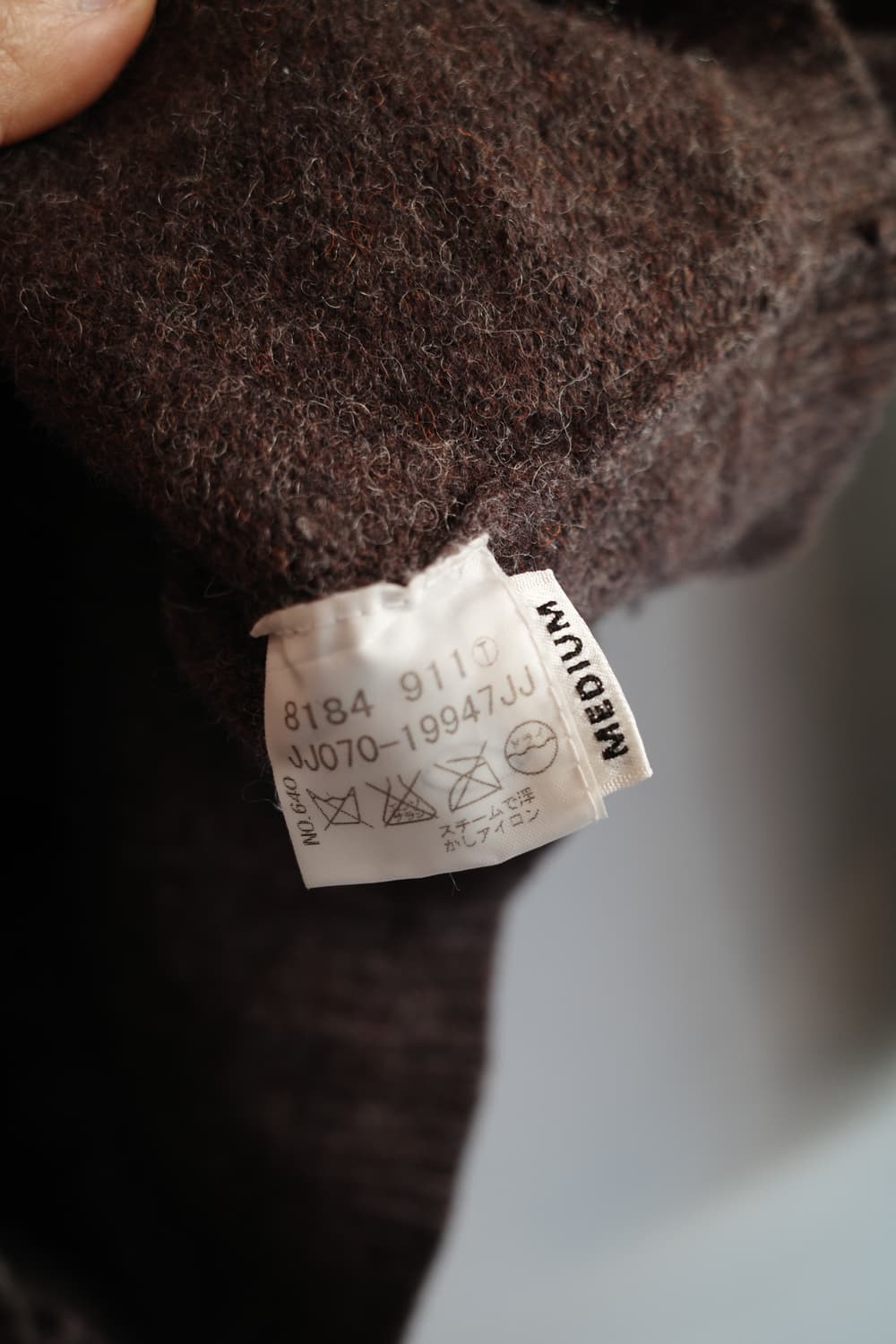 TAKEO KIKUCHI 타케오 키쿠치 집업 니트 상품이미지5