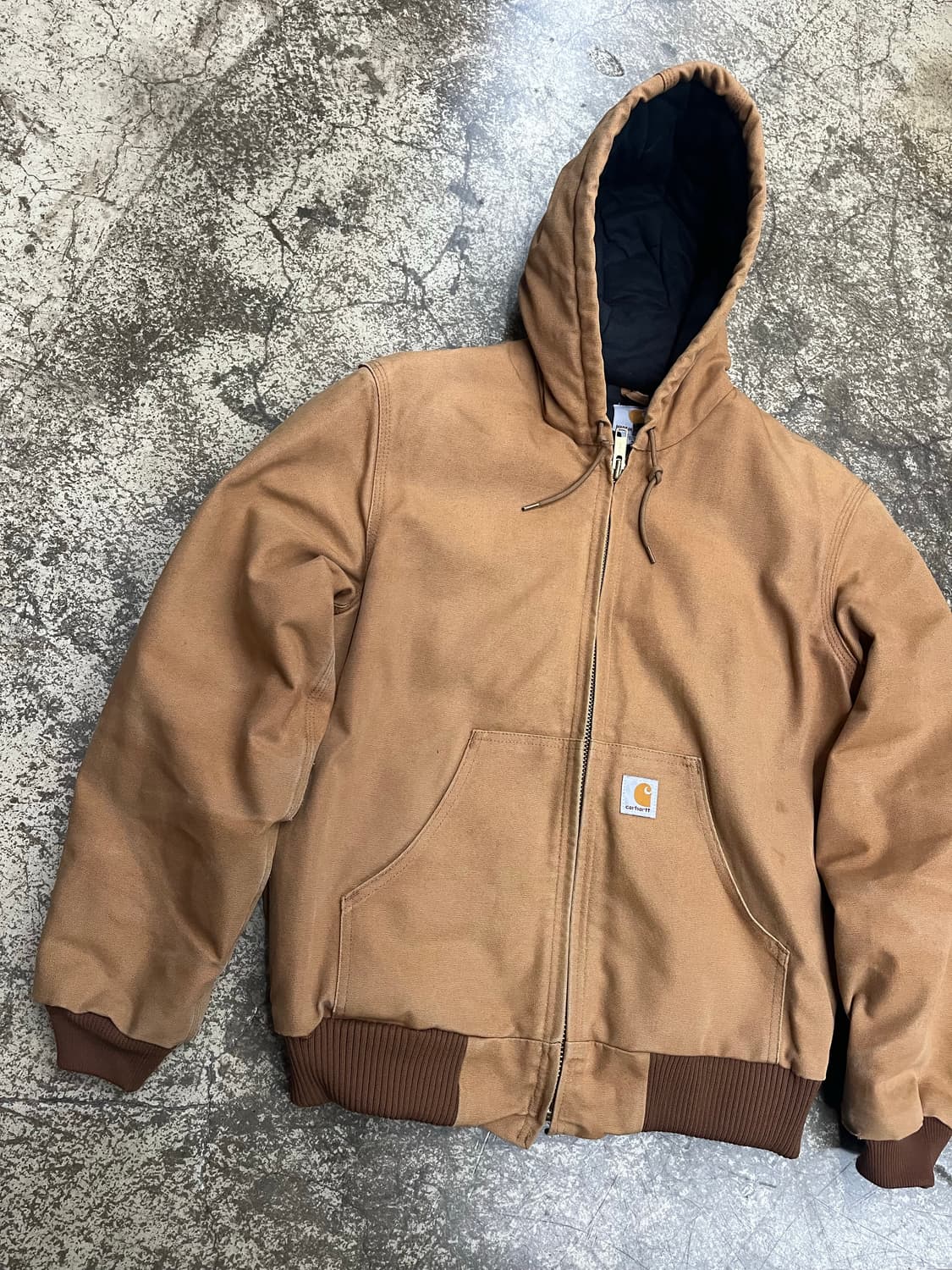 10s 칼하트 j130 brn 덕 액티브 자켓 상품이미지2