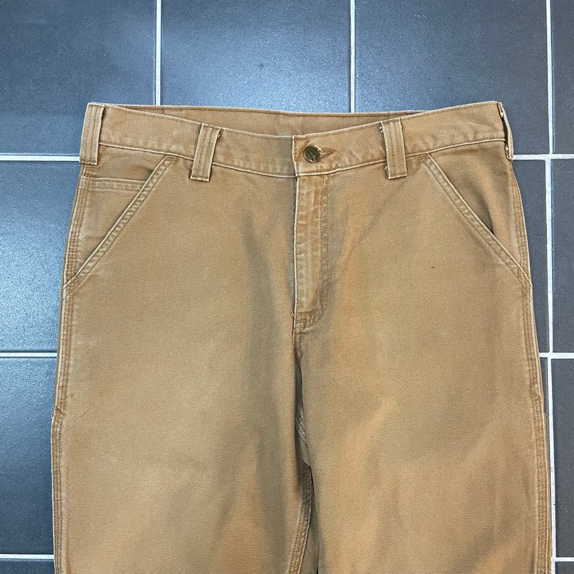 Carhartt 칼하트 캔버스 코튼 카펜터 워크팬츠 상품이미지3