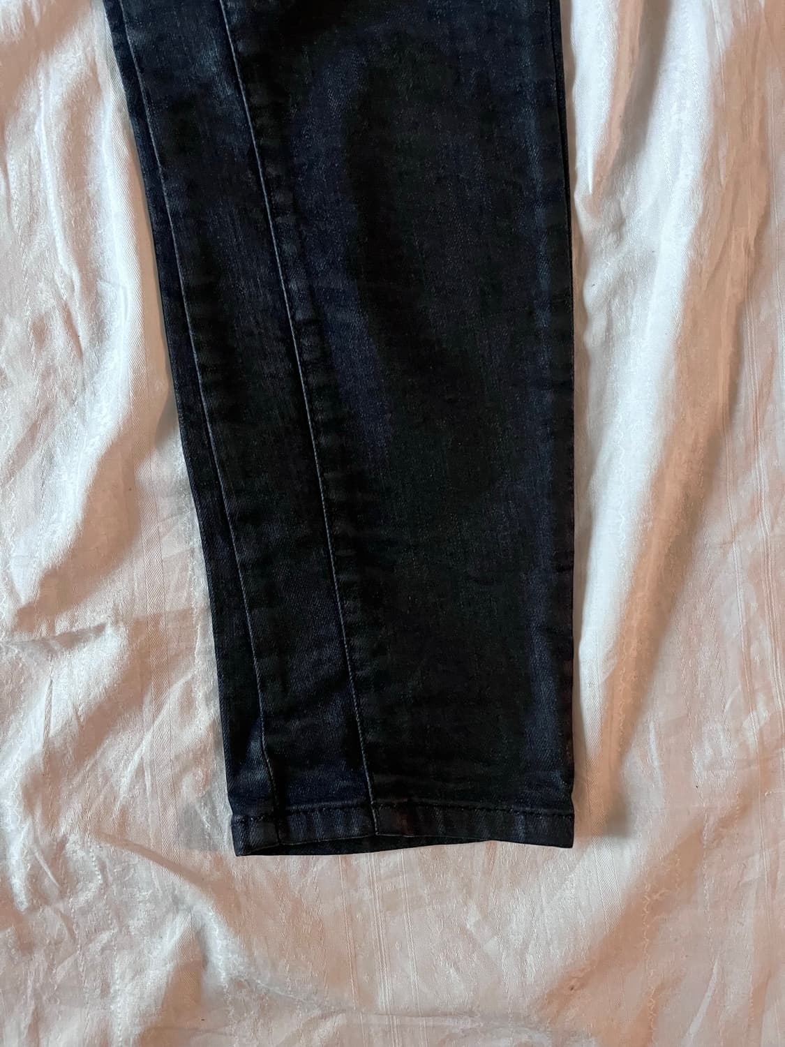 PLAC Waxed Coated Denim Biker Jeans 상품이미지3