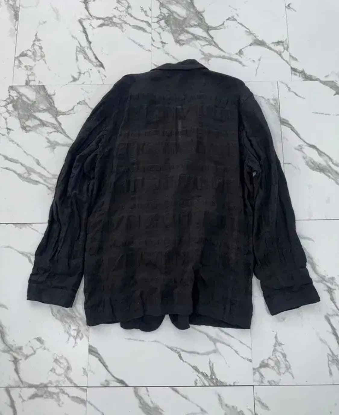 이세이미야케 맨 패턴 블레이저 3사이즈 상품이미지2