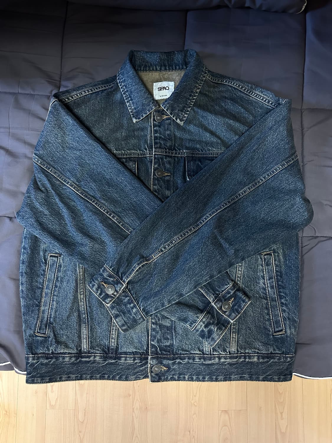 스파오 데님 청 자켓 XL 상품이미지1